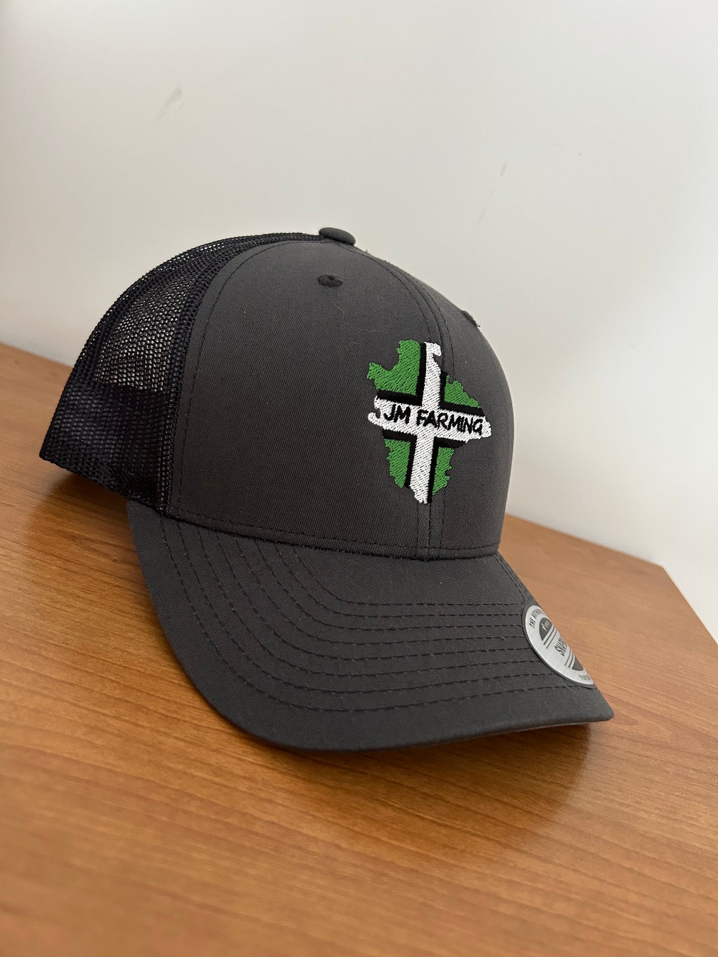Grey Snapback Cap