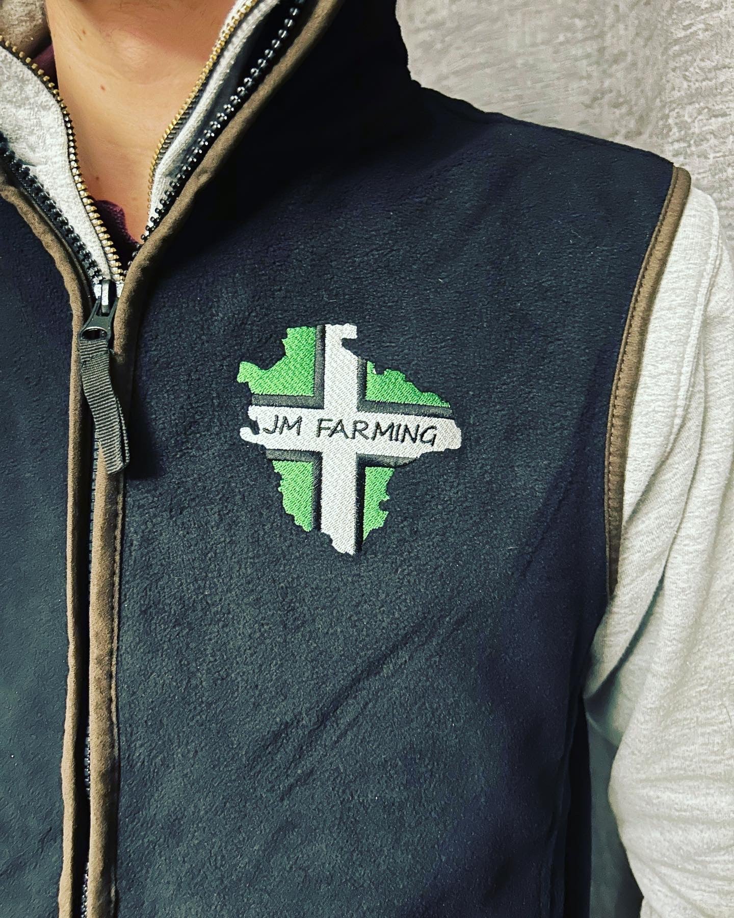 Navy Gilet
