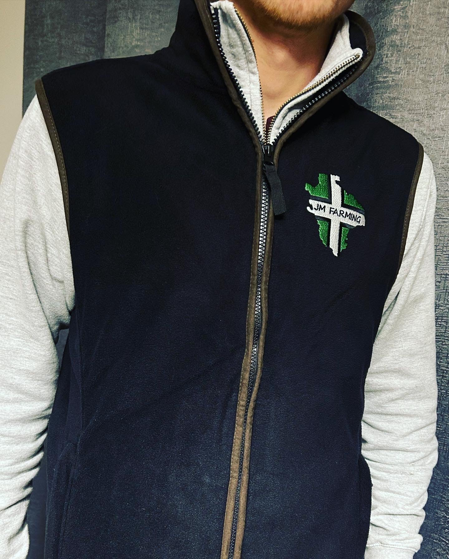 Navy Gilet